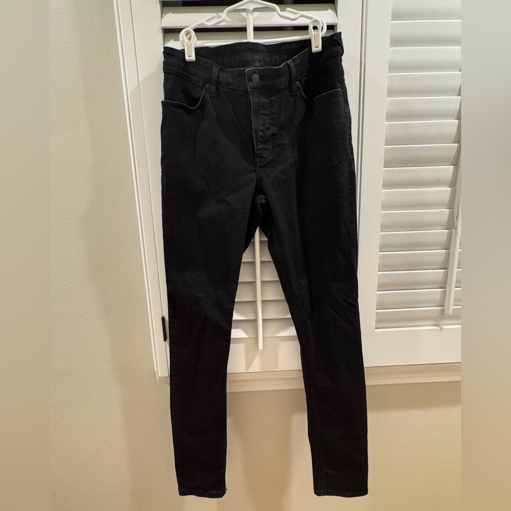 Ksubi Black Denim Jeans, Size 32